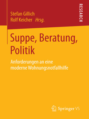 cover image of Suppe, Beratung, Politik